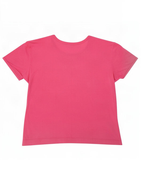 Tricou pentru femei Gymnasium Top UK 18 XL Viscoză roz