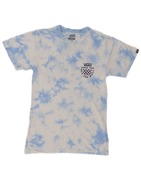 Tricou grafic VANS Classic Fit Top XS Blue Tie Dye Bumbac