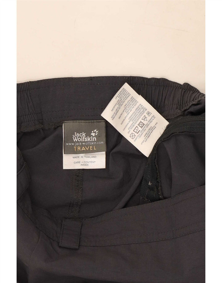 Pantaloni scurti cargo Jack Wolfskin pentru femei Medium W28 L6 Poliester gri