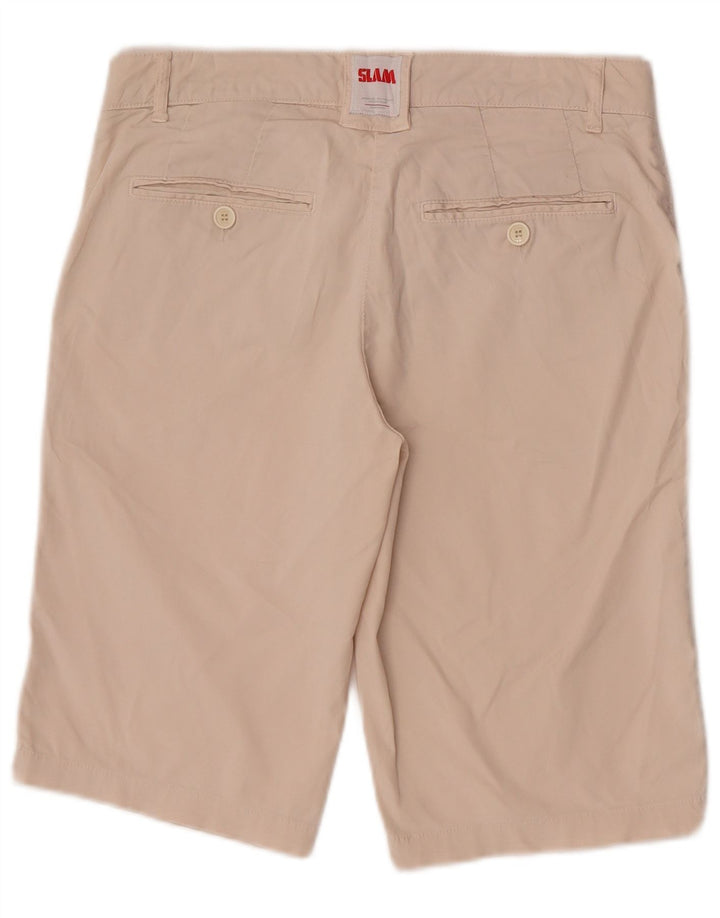 Pantaloni scurți chino pentru femei Slam IT 42 Medium W30 Bej Bumbac
