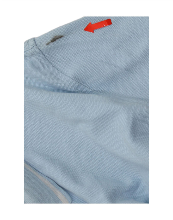 TOMMY HILFIGER Mens Polo Shirt Large Blue Cotton Vintage Tommy Hilfiger and Second-Hand Tommy Hilfiger from Messina Hembry 