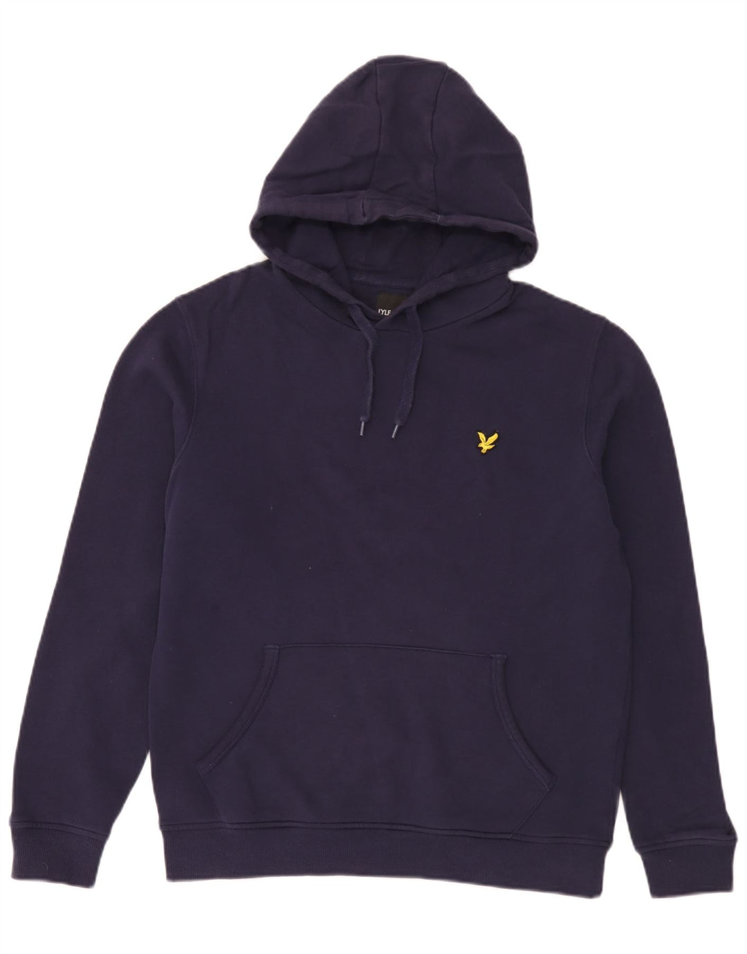 Pulover Lyle & Scott pentru bărbați, bumbac, albastru bleumarin