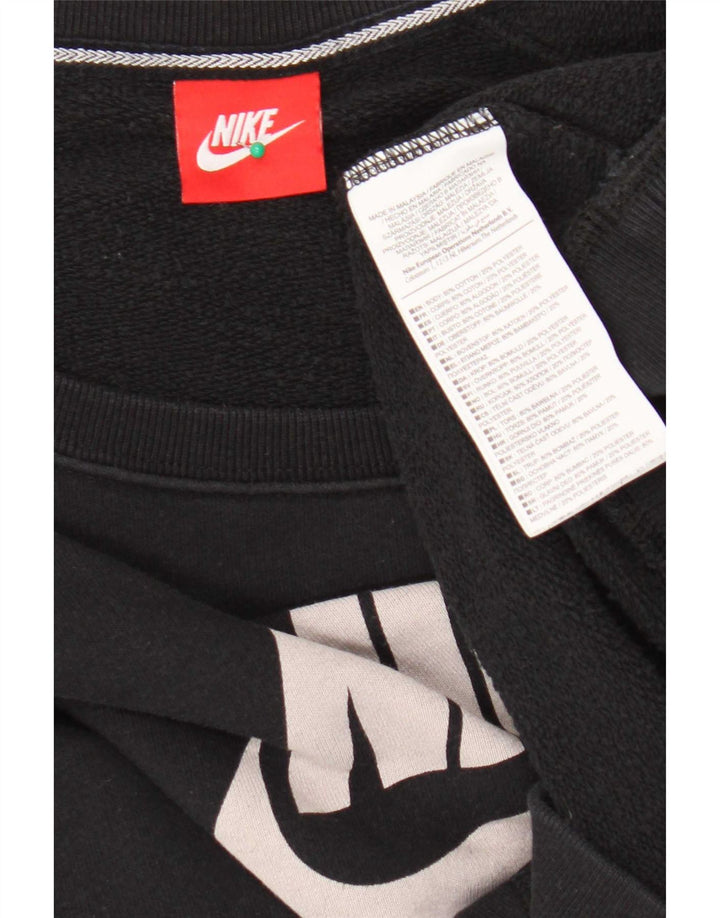 Hanorac grafic pentru bărbați Nike Jumper XL bumbac negru