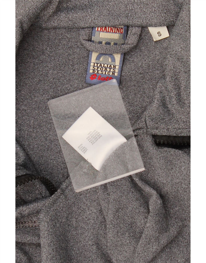 LOTTO Trening grafic pentru bărbați Jachetă de top din poliester cu pături gri mici