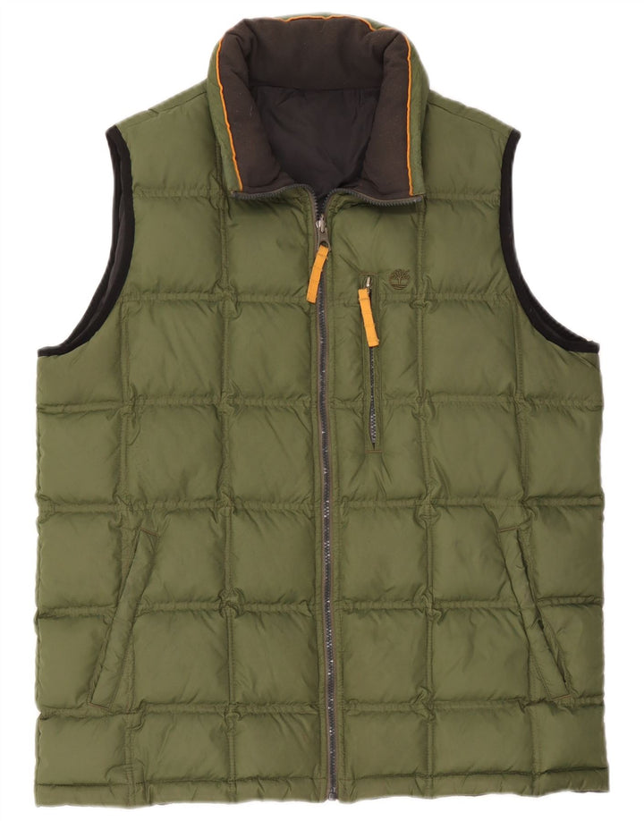 Gilet căptușit pentru bărbați Timberland UK 40 Large Green