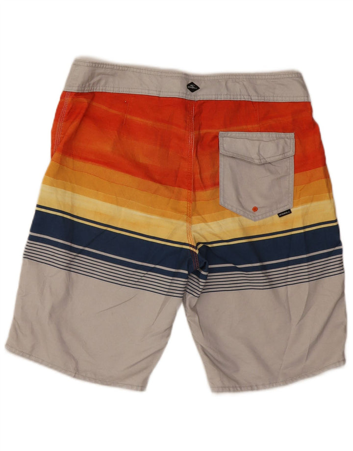 Pantaloni scurți de înot O'Neill pentru bărbați, mari, multicolore, cu dungi