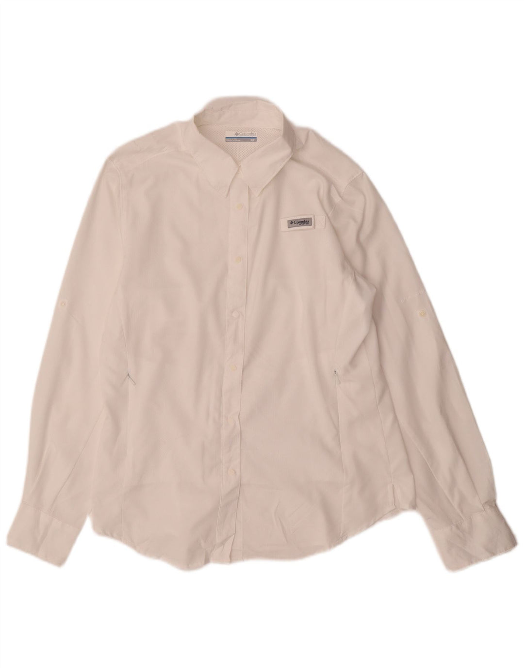 Cămașă supradimensionată Columbia pentru femei UK 10 Small White