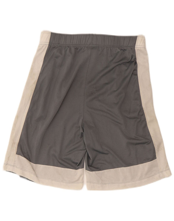Pantaloni scurți sport Nike Dri Fit Graphic pentru băieți 13-14 ani XL, gri, bloc de culoare