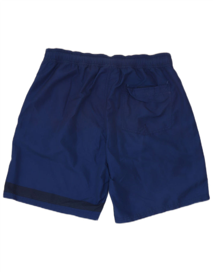 Pantaloni scurți de înot cu grafică Champion pentru bărbați, poliester mici, albastru