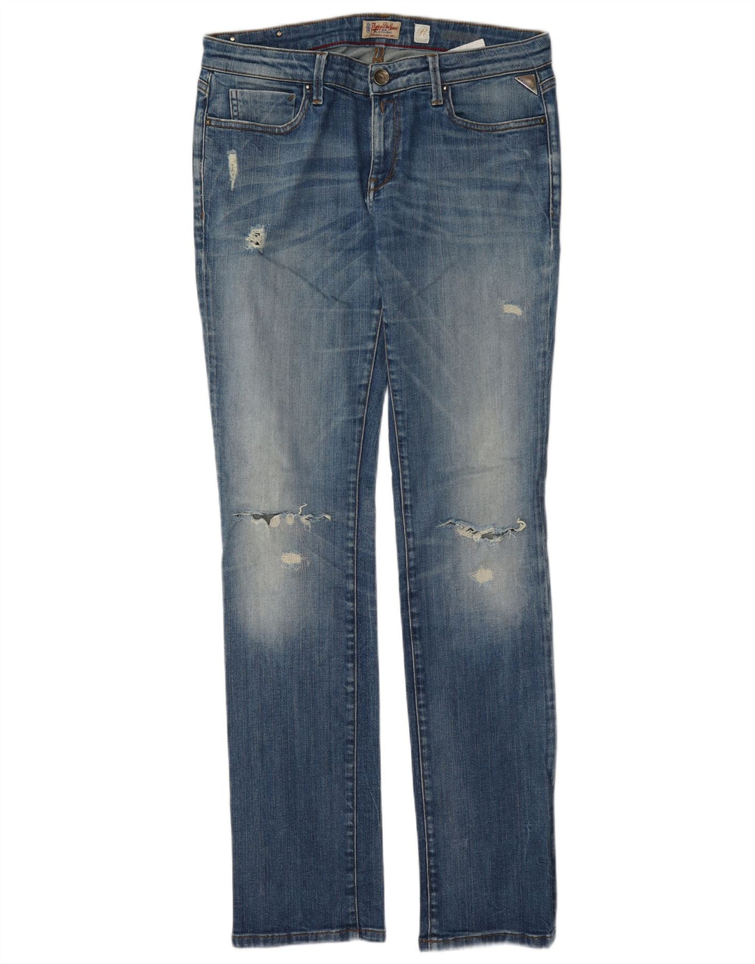 Blugi slim pentru femei Replay L30 L34 Bumbac albastru