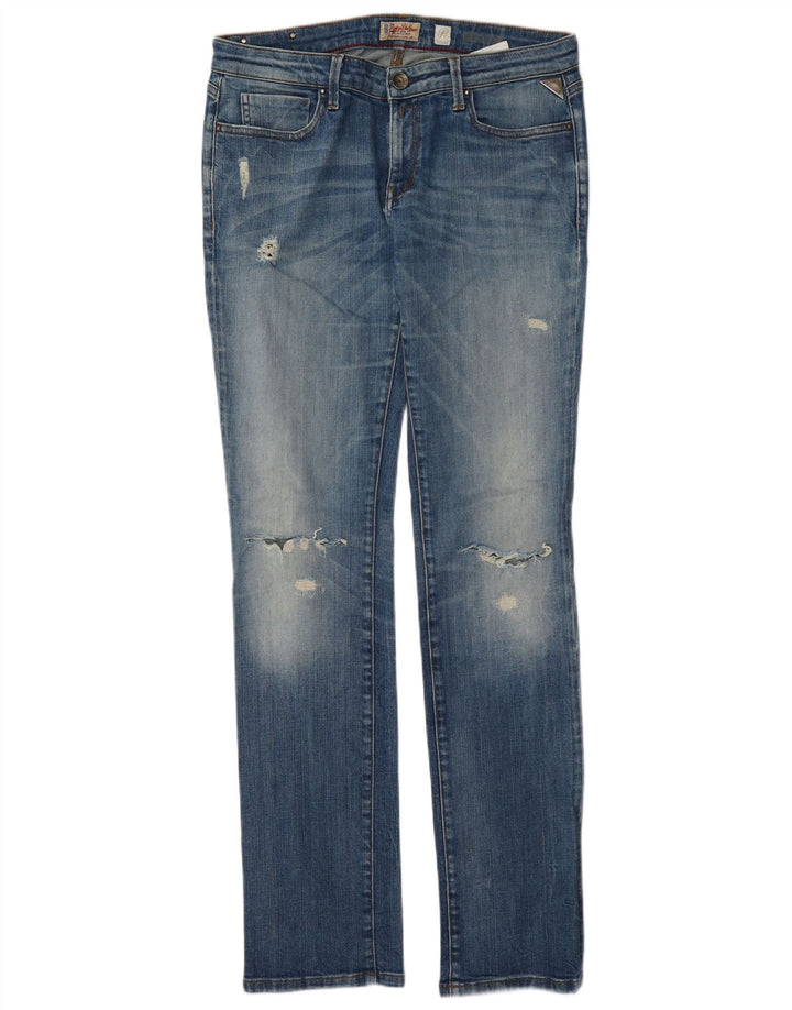 Blugi slim pentru femei Replay L30 L34 Bumbac albastru