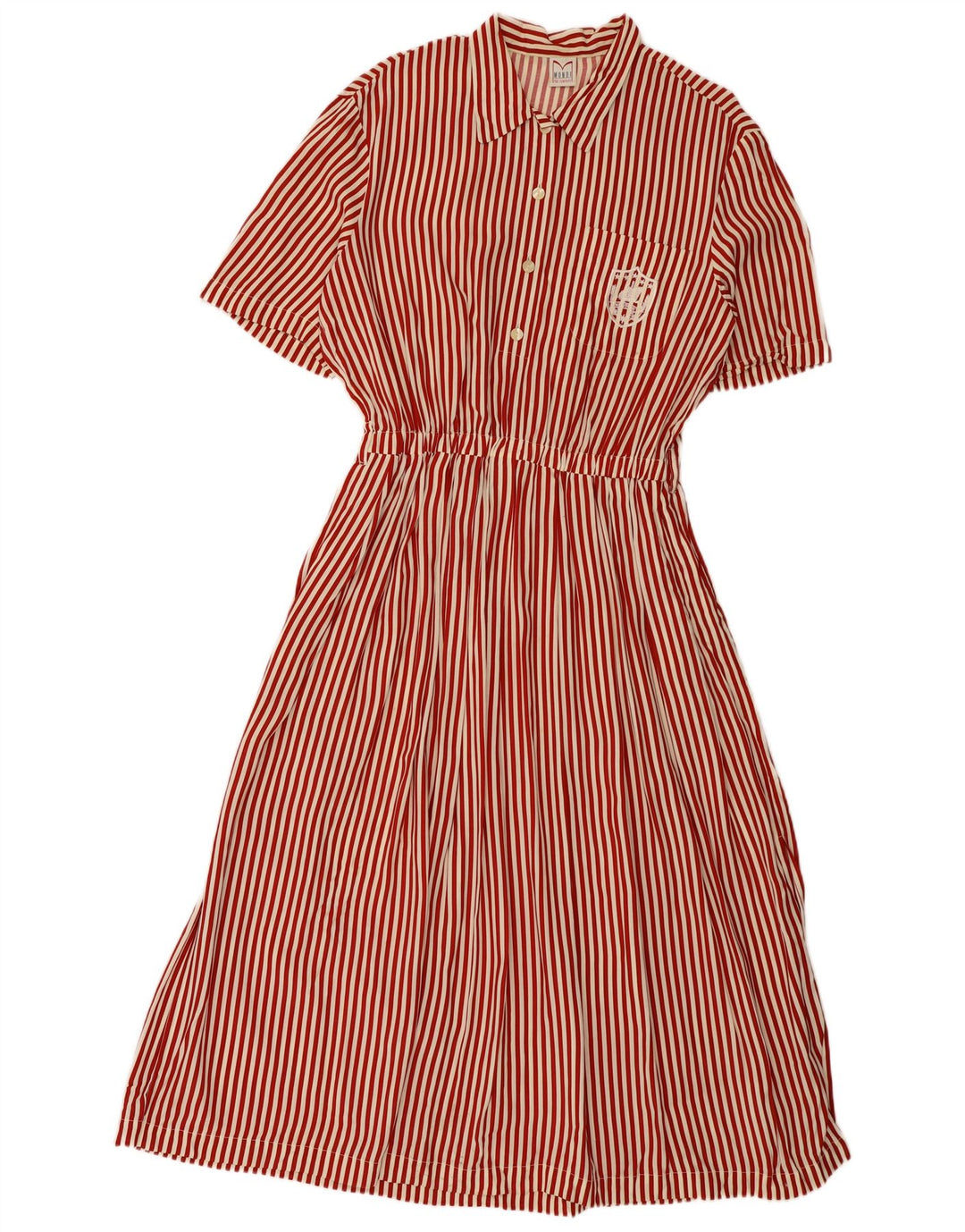 Rochie Maxi pentru Femei Mondi IT 44 Medium Red Pinstripe Viscose