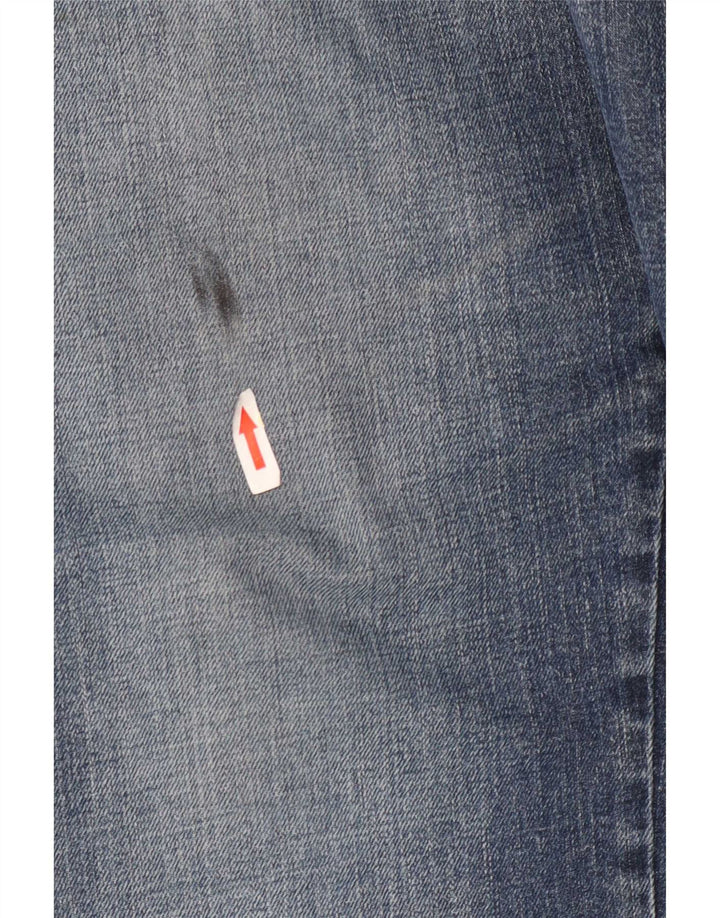 Blugi drepte pentru bărbați Wrangler Texas W36 L34 Bumbac albastru