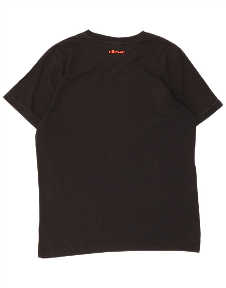 Tricou cu grafic pentru femei Ellesse Top UK 14 Medium Negru