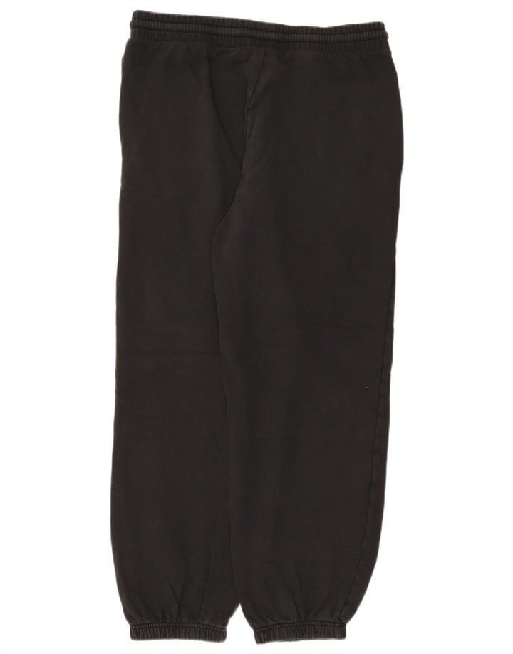 Pantaloni de trening pentru bărbați Adidas Pantaloni de jogging, bumbac mediu negru