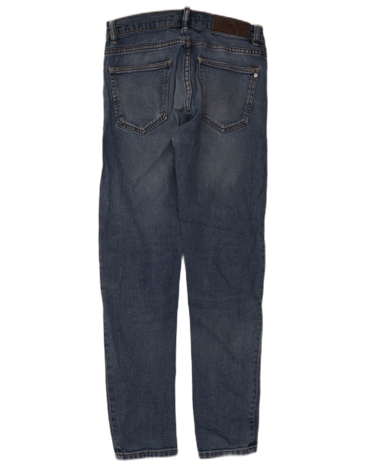 Blugi Slim Bărbați ZARA EU 38 Mici W30 L30 Albastru