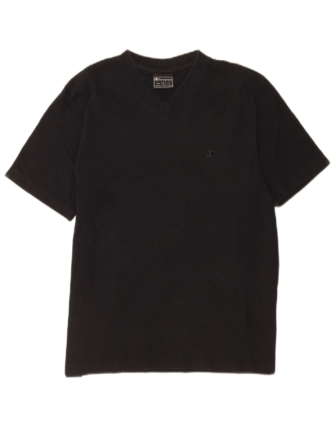 Tricou Bărbați Champion Top Medium Negru Bumbac