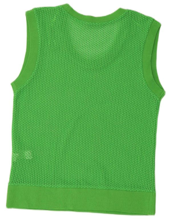 Vesta pentru femei Zara UK 14 Bumbac verde mediu