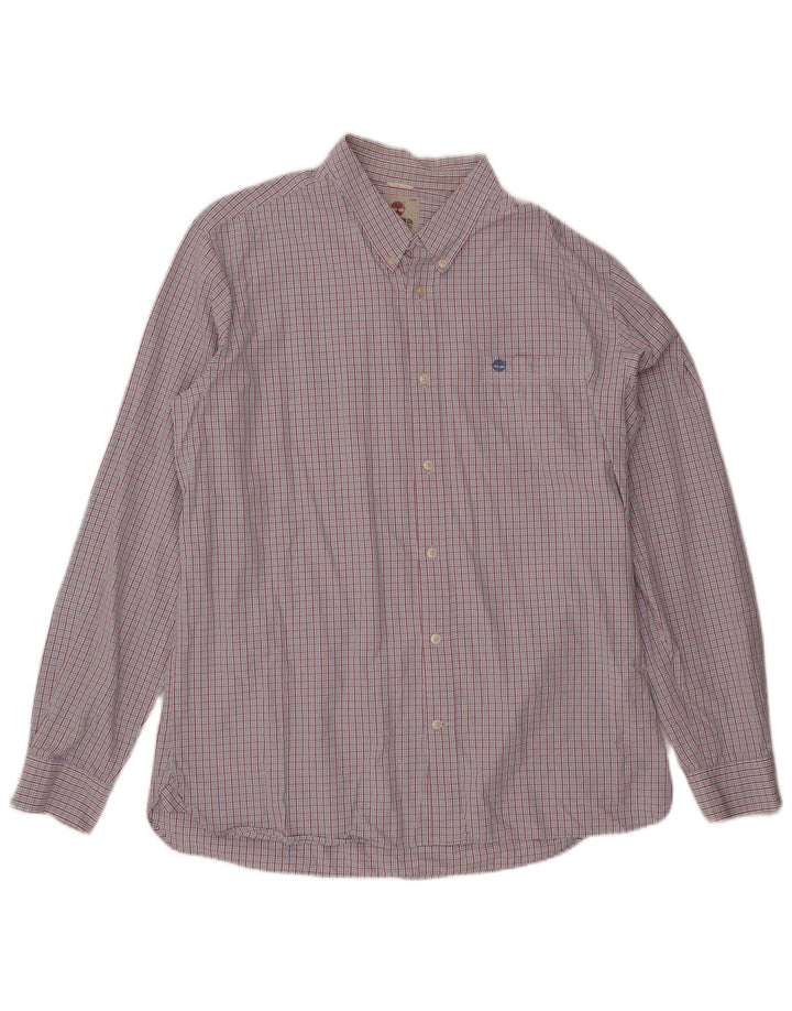 Cămașă Timberland Slim Fit XL Blue Check Bumbac