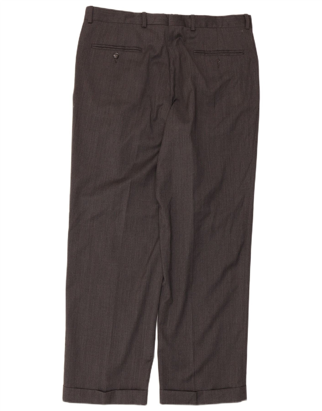 Pantaloni de costum bărbați Izod L36 L30 Lână gri