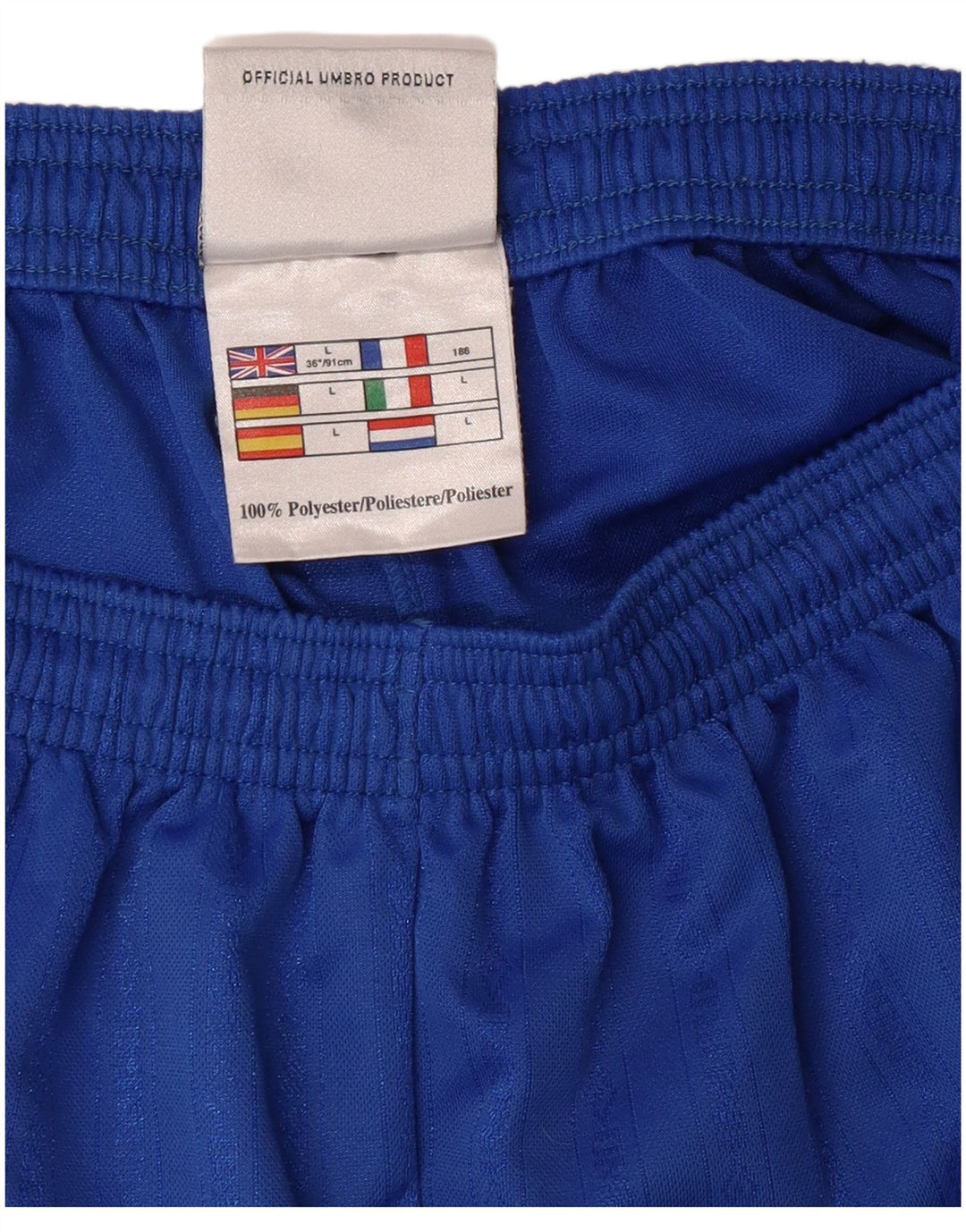 UMBRO Pantaloni scurți sport pentru bărbați, mari, albastru, poliester