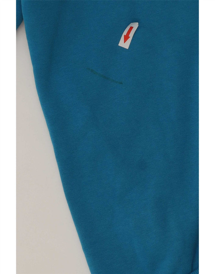 Pulover Puma Graphic Zip pentru bărbați, bumbac albastru mediu