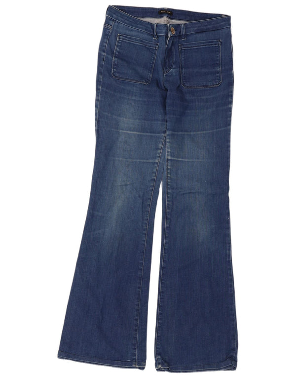 Massimo Dutti Blugi evazați pentru femei EU 40 Medium L30 L33 Bumbac albastru
