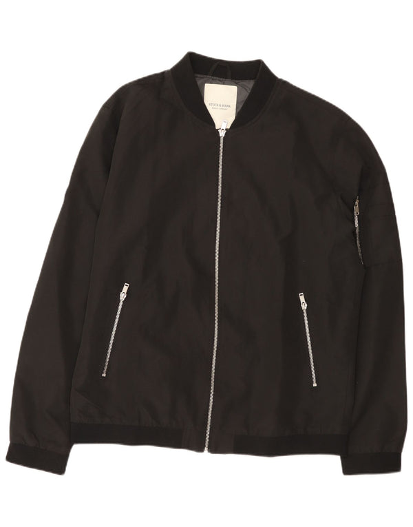 Bomber Vintage pentru bărbați UK 42 XL Negru