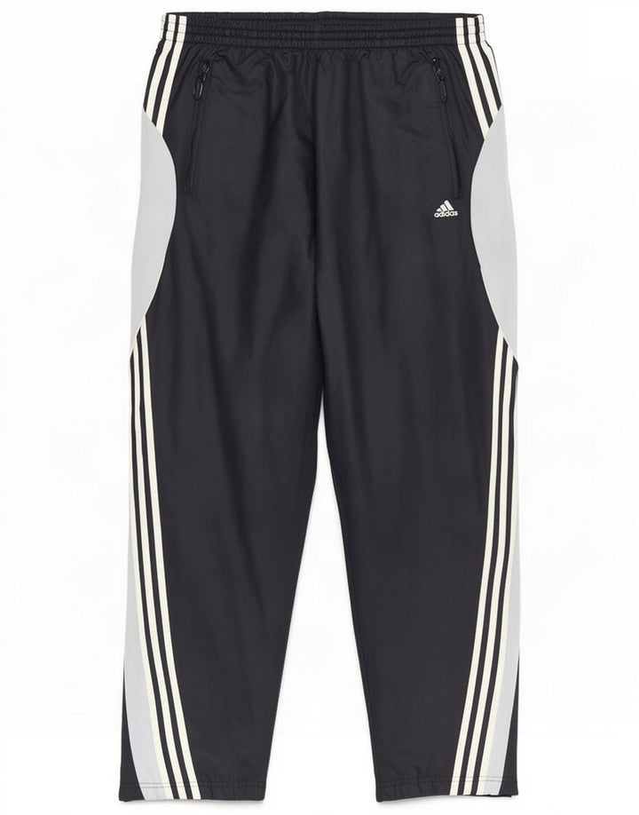 Pantaloni impermeabili pentru bărbați Adidas Mediu bleumarin poliester color block
