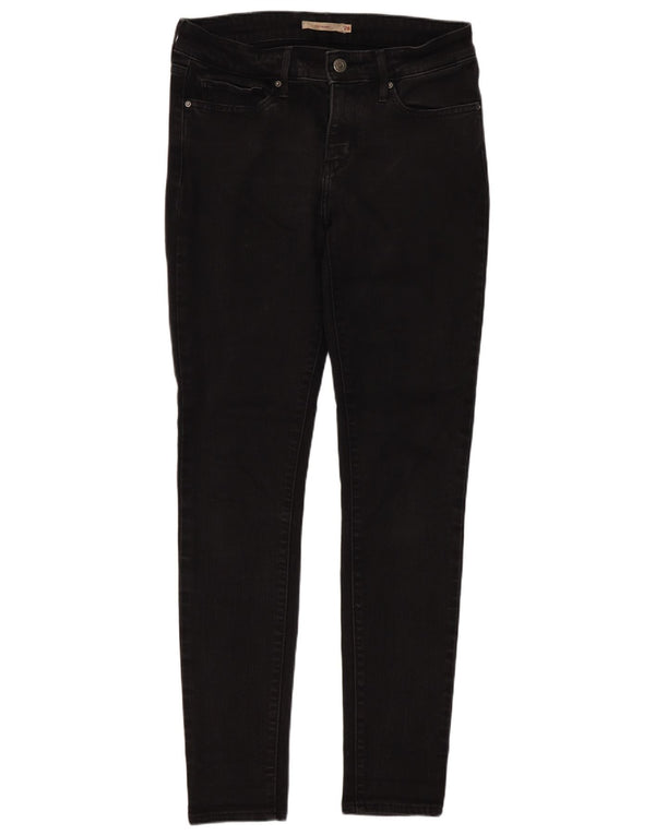 Blugi skinny Levi's 711 pentru femei W28 L30 bumbac negru