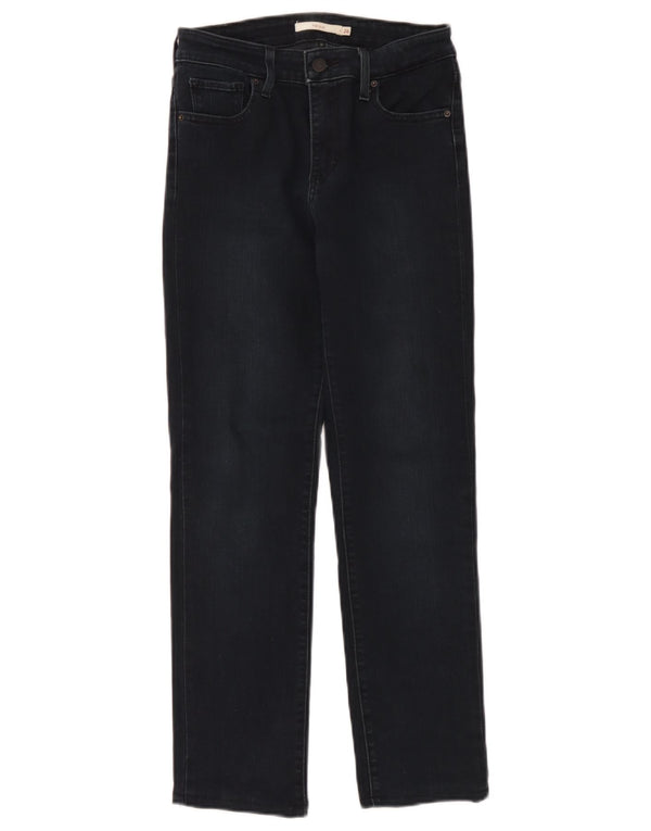 Blugi Levi's 712 Slim pentru femei L26 L27 Bumbac bleumarin