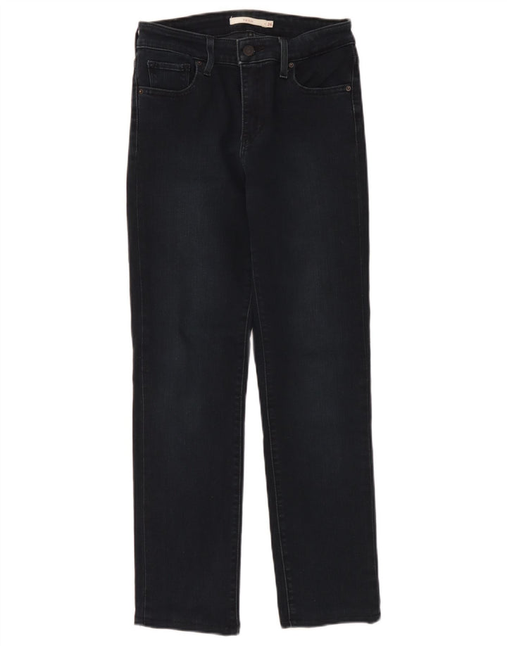 Blugi Levi's 712 Slim pentru femei L26 L27 Bumbac bleumarin