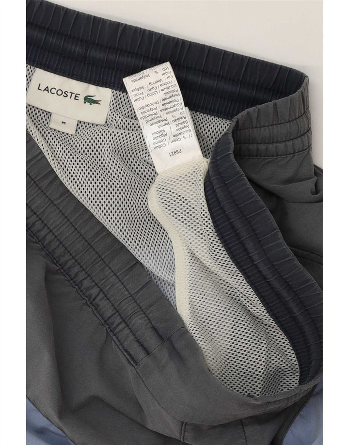 Pantaloni scurți de înot Lacoste pentru bărbați, bumbac color block, medii, multicolor