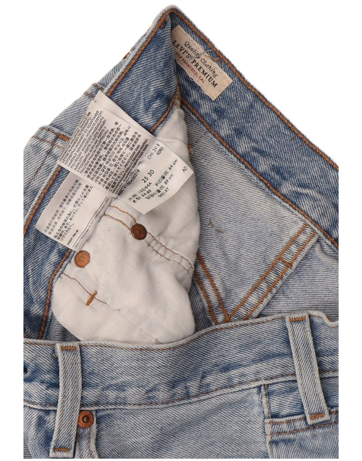 Blugi drepti 501 pentru femei Levi's W25 L30 Bumbac albastru