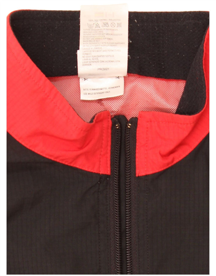 Jachetă de ploaie pentru bărbați Adidas UK 40, mare, roșu, poliester color bloc