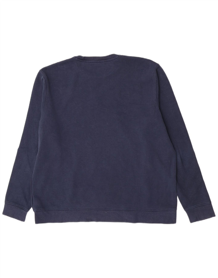 Hanorac pentru bărbați Adidas Regular Fit Jumper XL Bumbac bleumarin