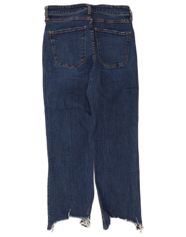 Blugi evazați de damă Zara EU 40 Medium W30 L24 Bleumarin