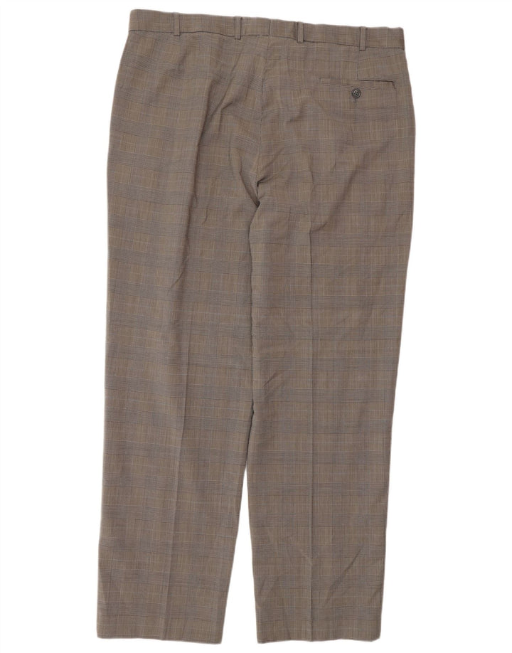 Marks & Spencer Pantaloni de costum croiți pentru bărbați W38 L31, negru