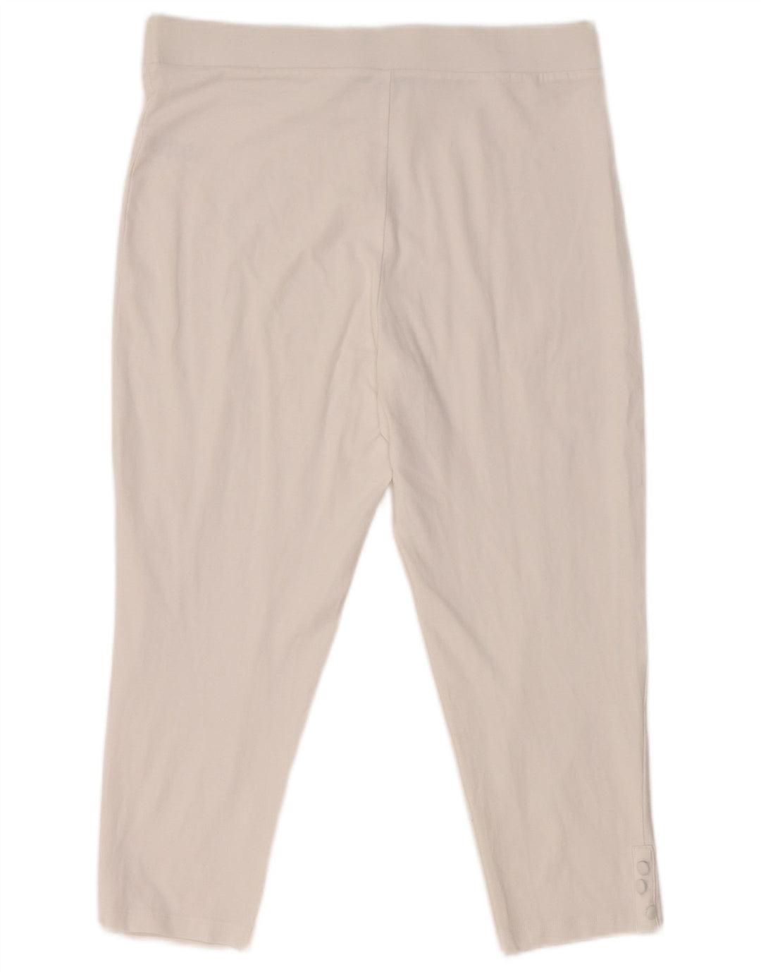 Leggings Capri pentru femei M&Co UK 14, mare, alb, bumbac