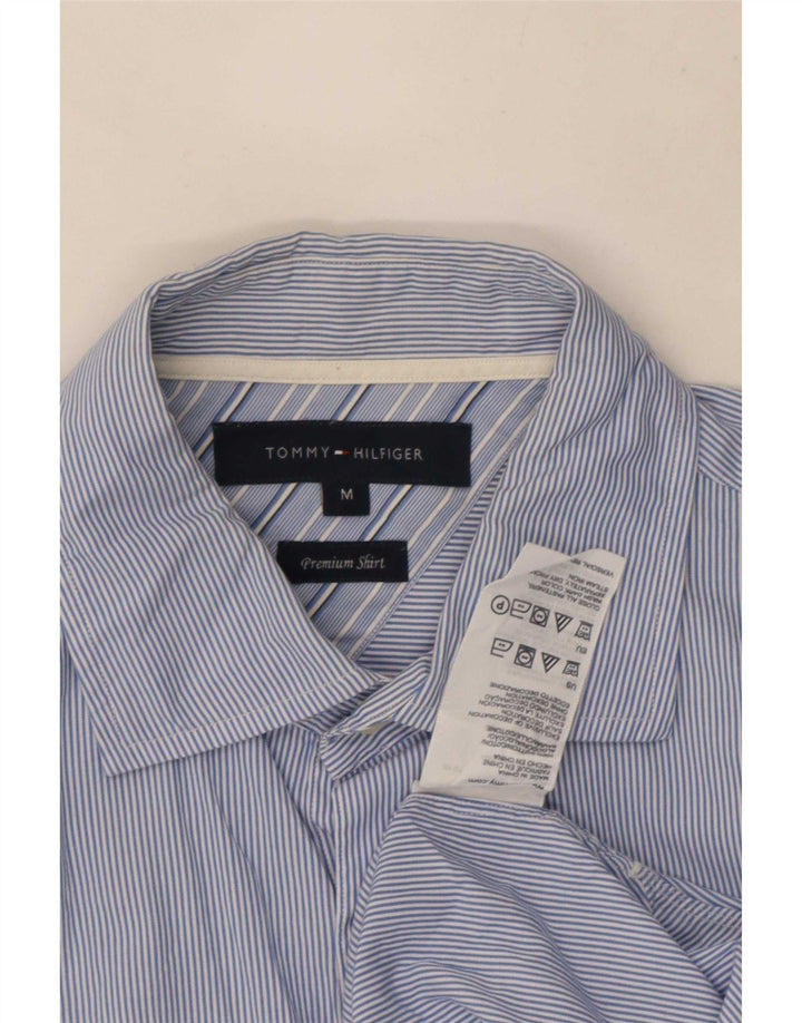 Cămașă pentru bărbați Tommy Hilfiger, mărime medie, cu dungi albastre din bumbac