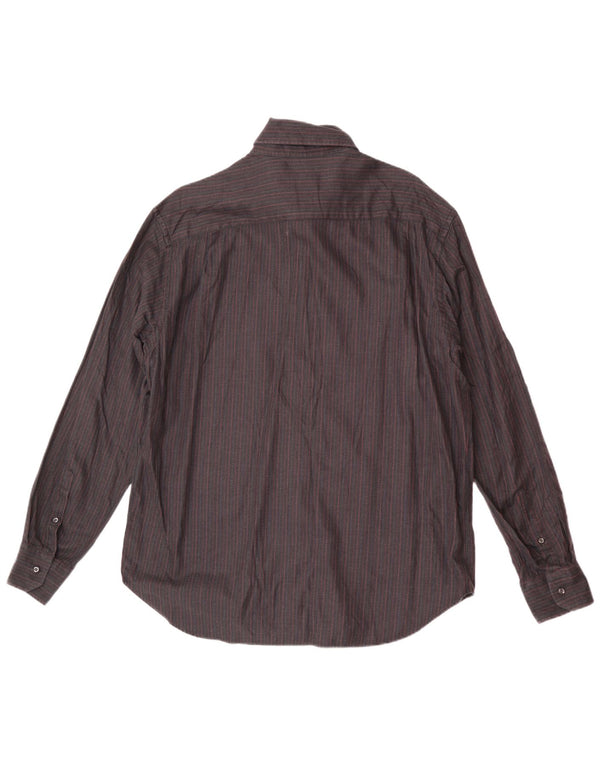 Cămașă pentru bărbați Trussardi Mărimea 44 17 1/2 XL Bleumarin cu dungi clasice
