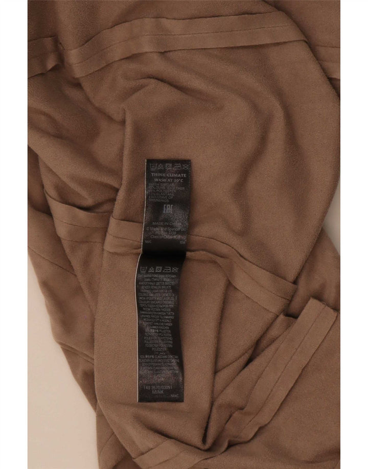 Top cardigan deschis pentru femei Marks & Spencer UK 18 XL poliester bej