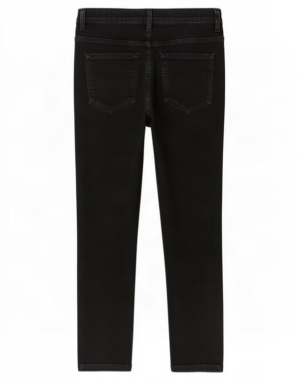 Blugi subțiri pentru femei Marks & Spencer UK 12 Medium W30 L26 Bumbac negru