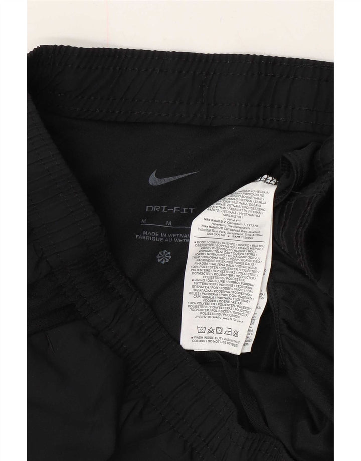 Pantaloni scurți sport Nike Dri Fit pentru bărbați, poliester mediu negru