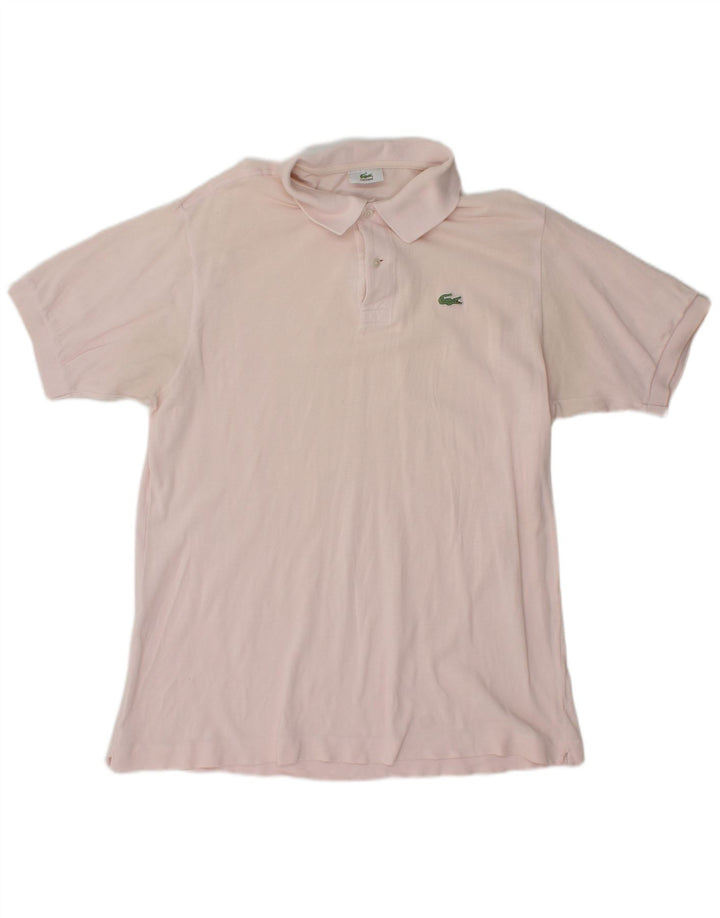 Tricou polo pentru bărbați LACOSTE Mărimea 5 mare roz