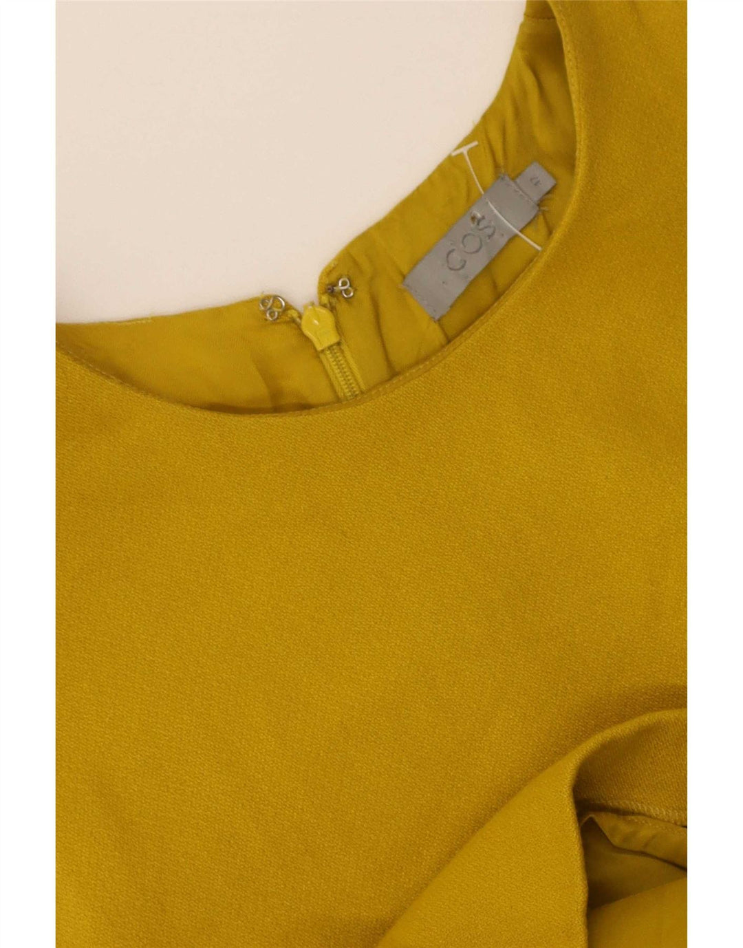 Rochie Cos, fără mâneci, pentru femei, IT 42, galben mediu