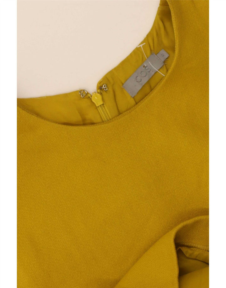 Rochie Cos, fără mâneci, pentru femei, IT 42, galben mediu