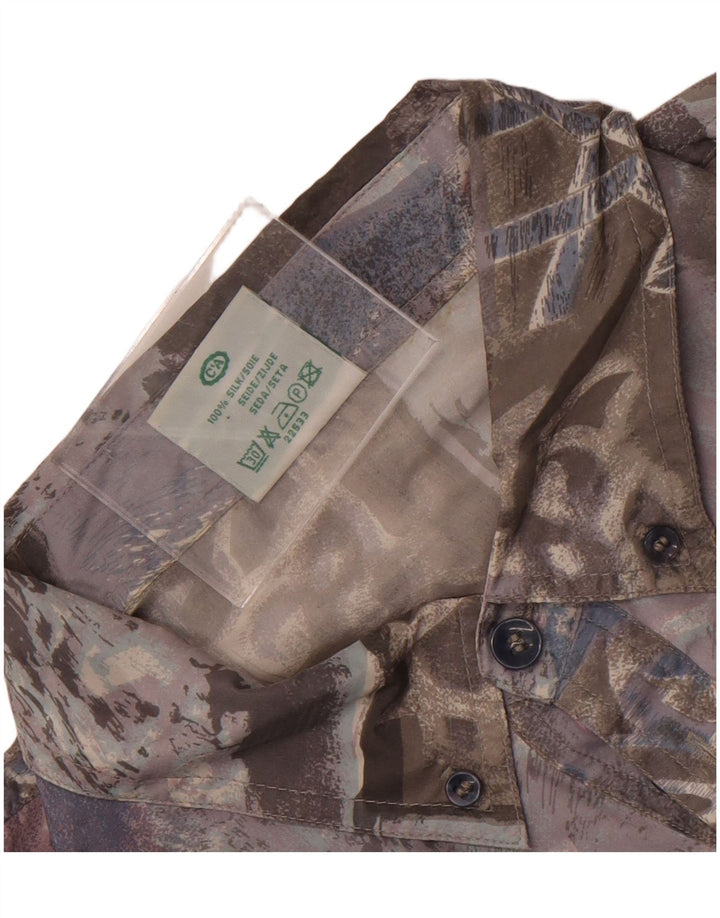 Cămașă pulover cu mânecă scurtă pentru bărbați Canda IT 56/58 XL, multicolor, mozaic