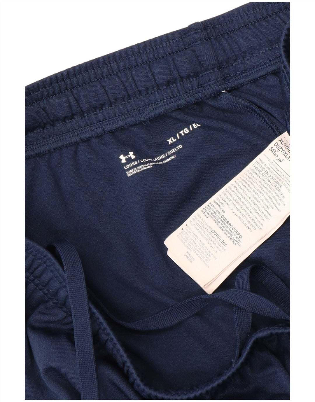Pantaloni scurți sport grafic pentru bărbați UNDER ARMOUR XL poliester bleumarin