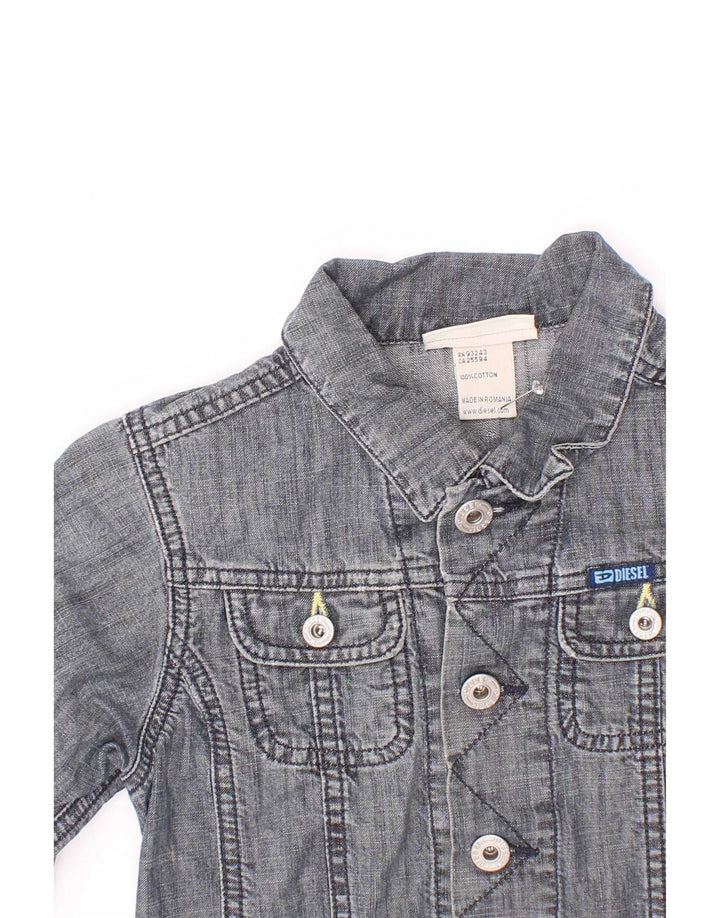 Jachetă Denim Diesel Băieți 2-3 Ani Bumbac Albastru